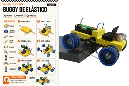 Buggy de palito de papelao
